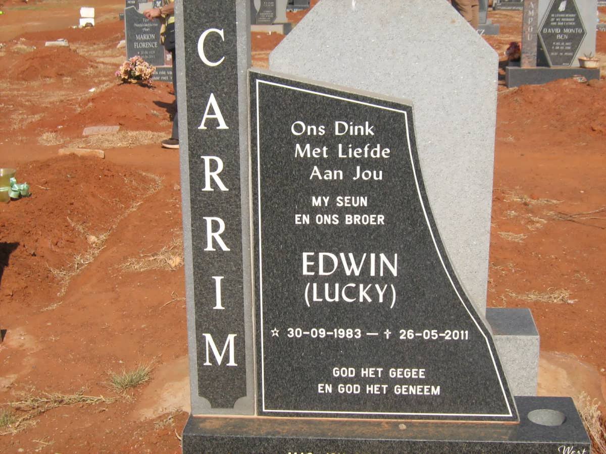CARRIM Edwin 1983-2011