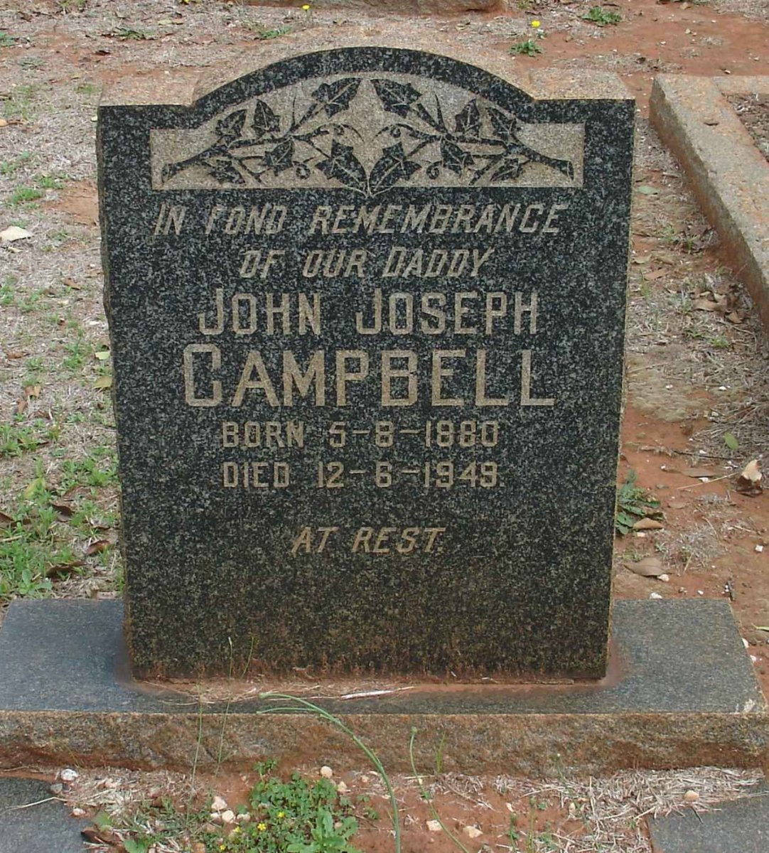 CAMPBELL John Joseph 1880-1949