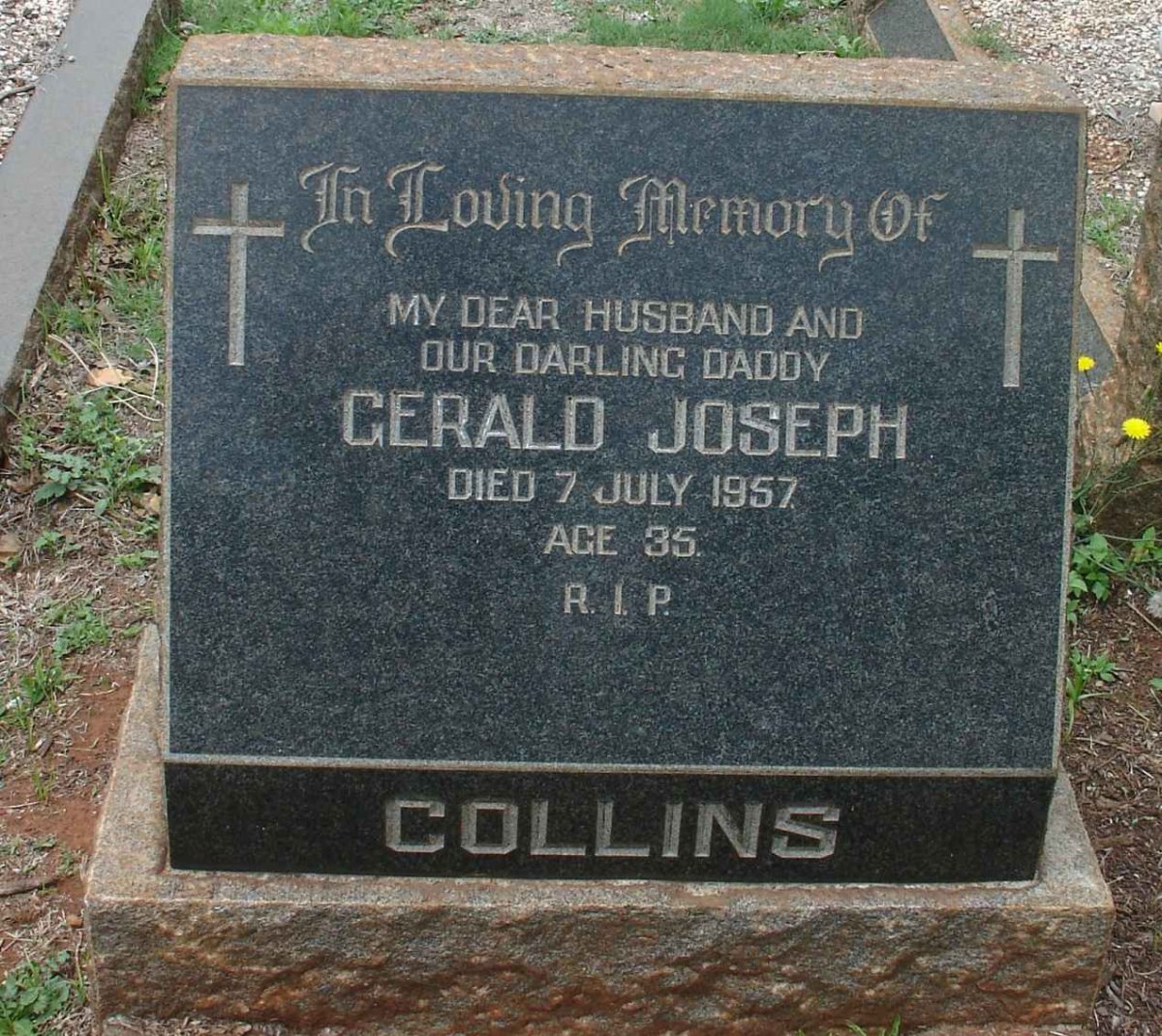 COLLINS Gerald Joseph -1957