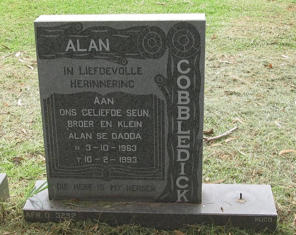 COBBLEDICK Alan 1963-1993