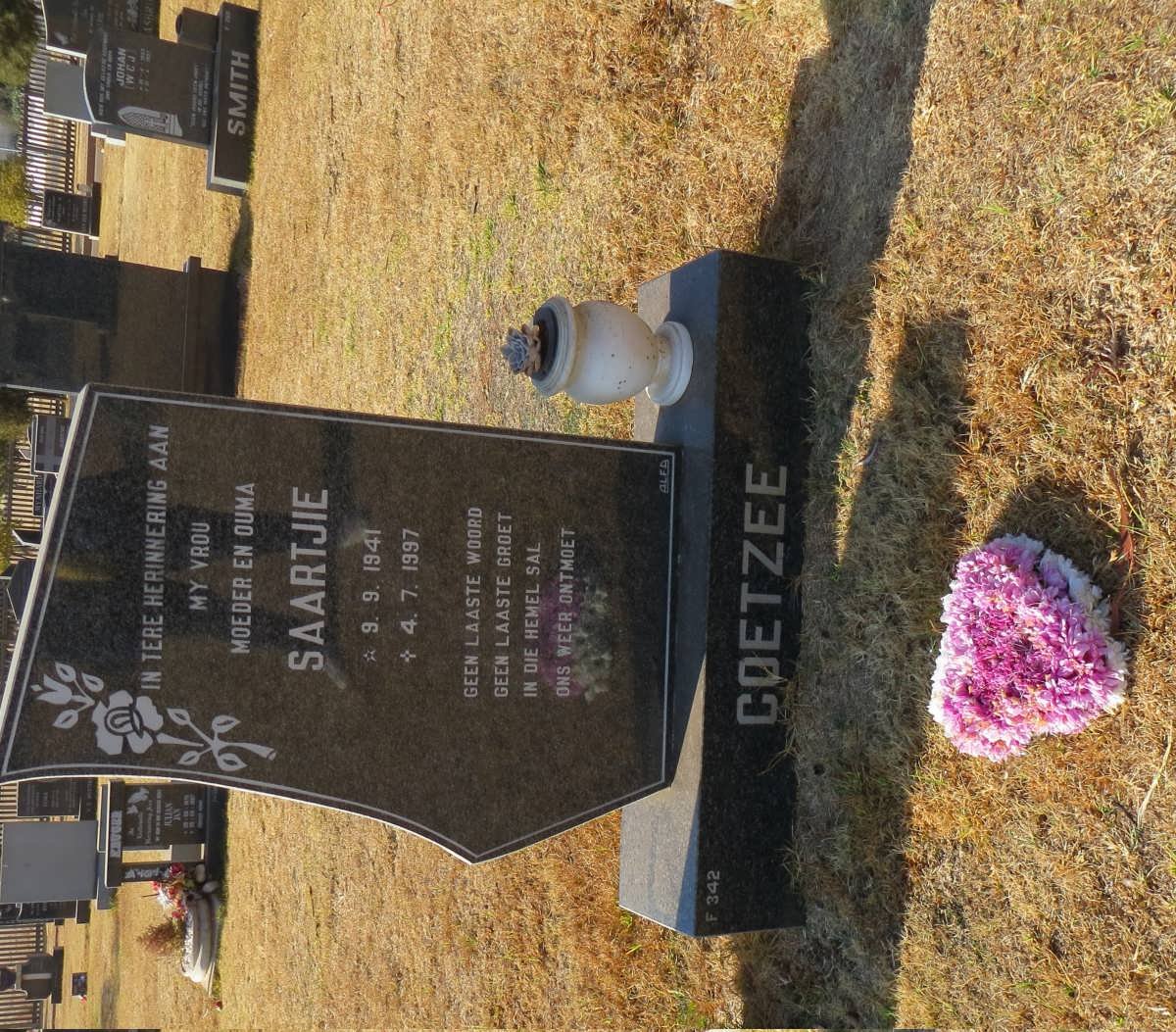 COETZEE Saartjie 1941-1997