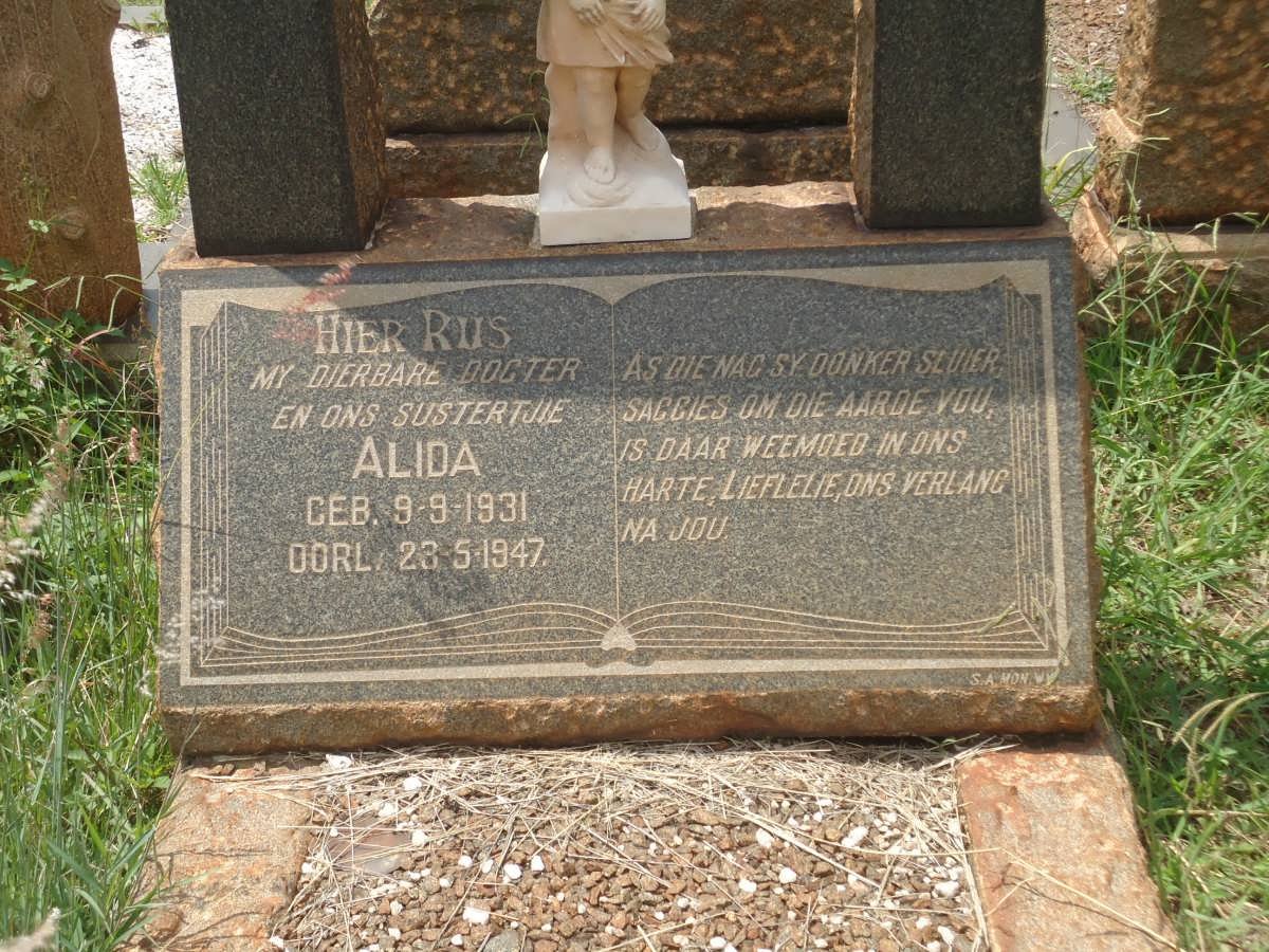 COETZEE Alida 1931-1947
