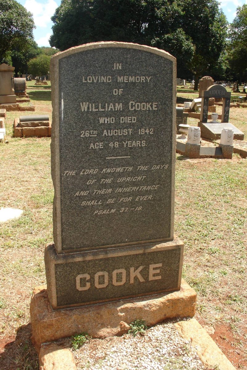 COOKE William -1942