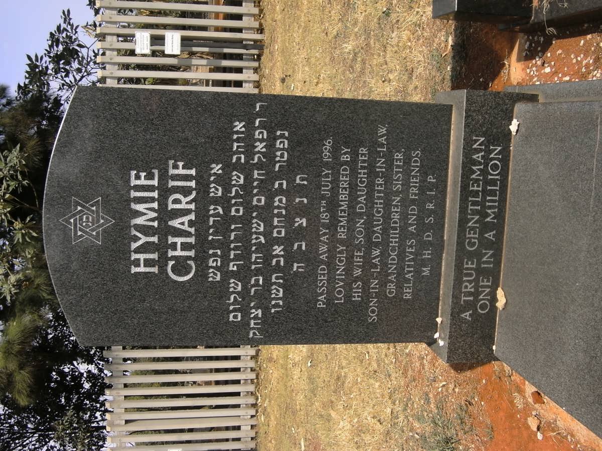 CHARIF Hymie -1996
