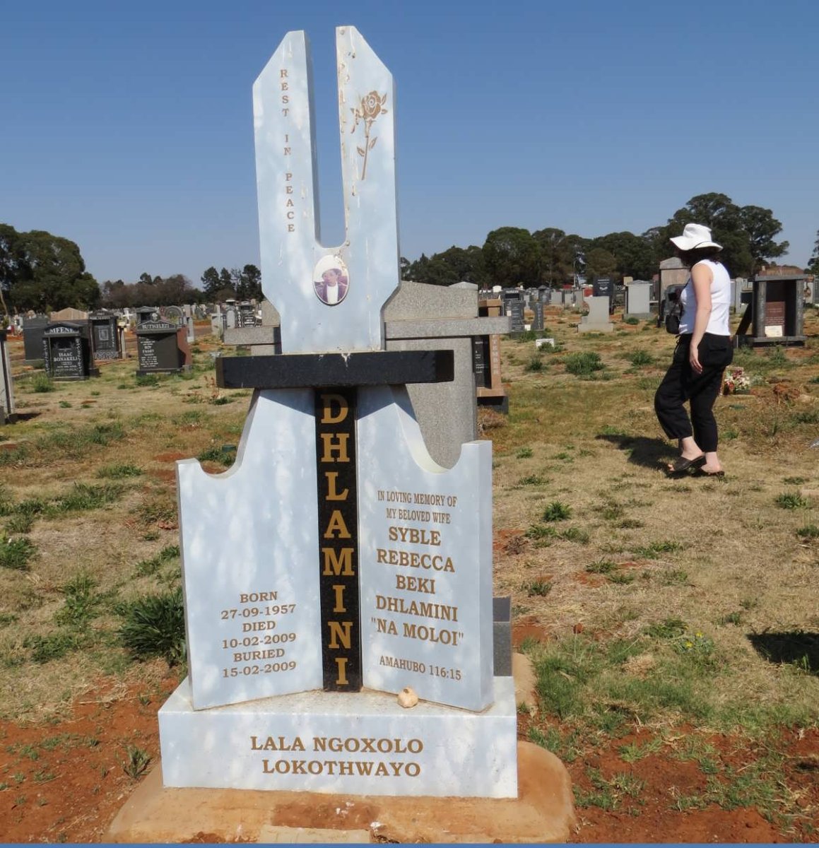 DHLAMINI Syble Rebecca Beki 1957-2009