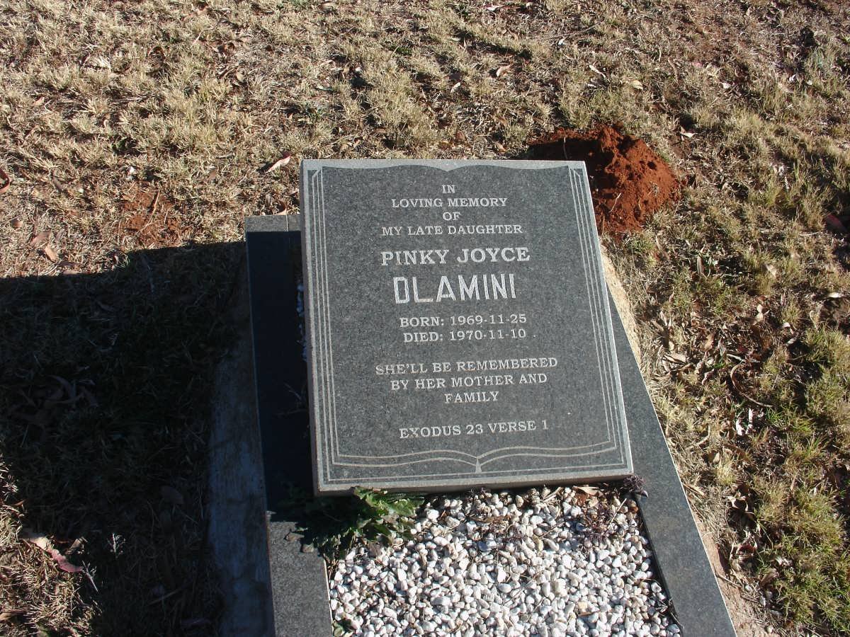 DLAMINI Pinky Joyce 1969-1970