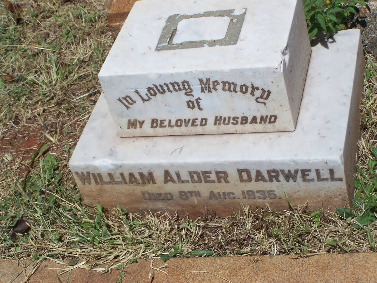 DARWELL William Alder -1936