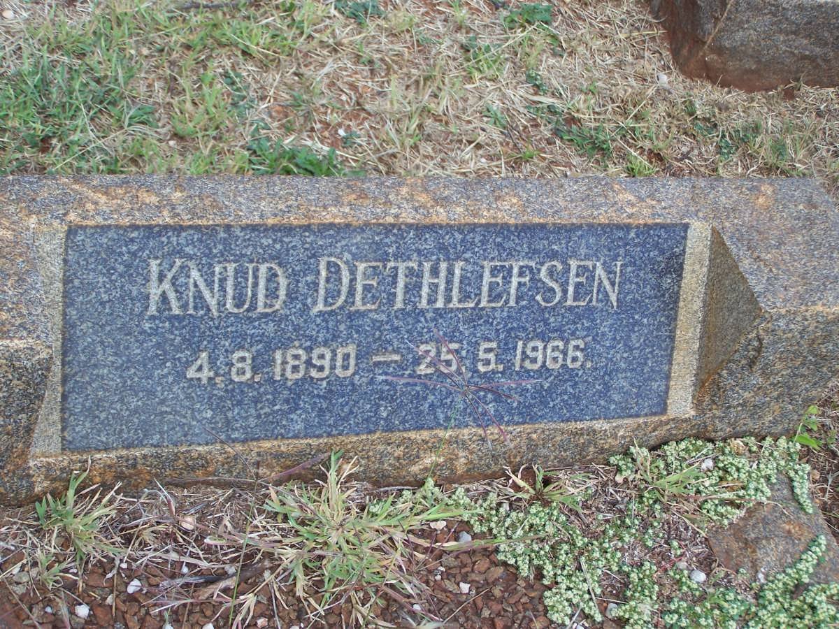 DETHLEFSEN Knud 1890-1966