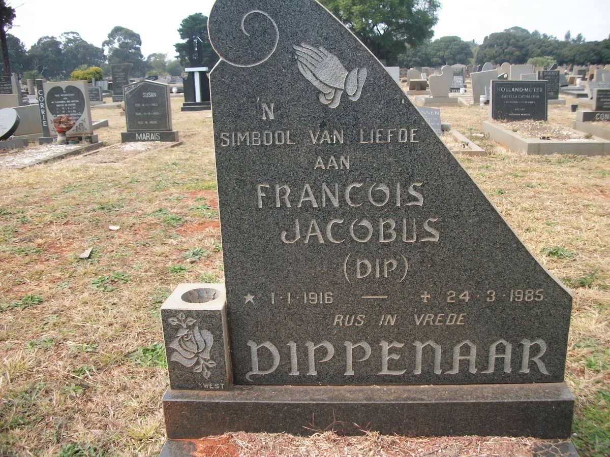 DIPPENAAR Francois Jacobus 1916-1985