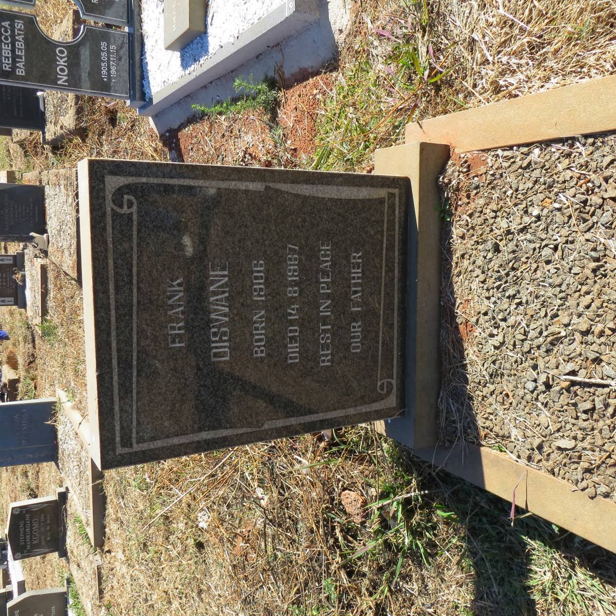 DISWANE Frank 1906-1967
