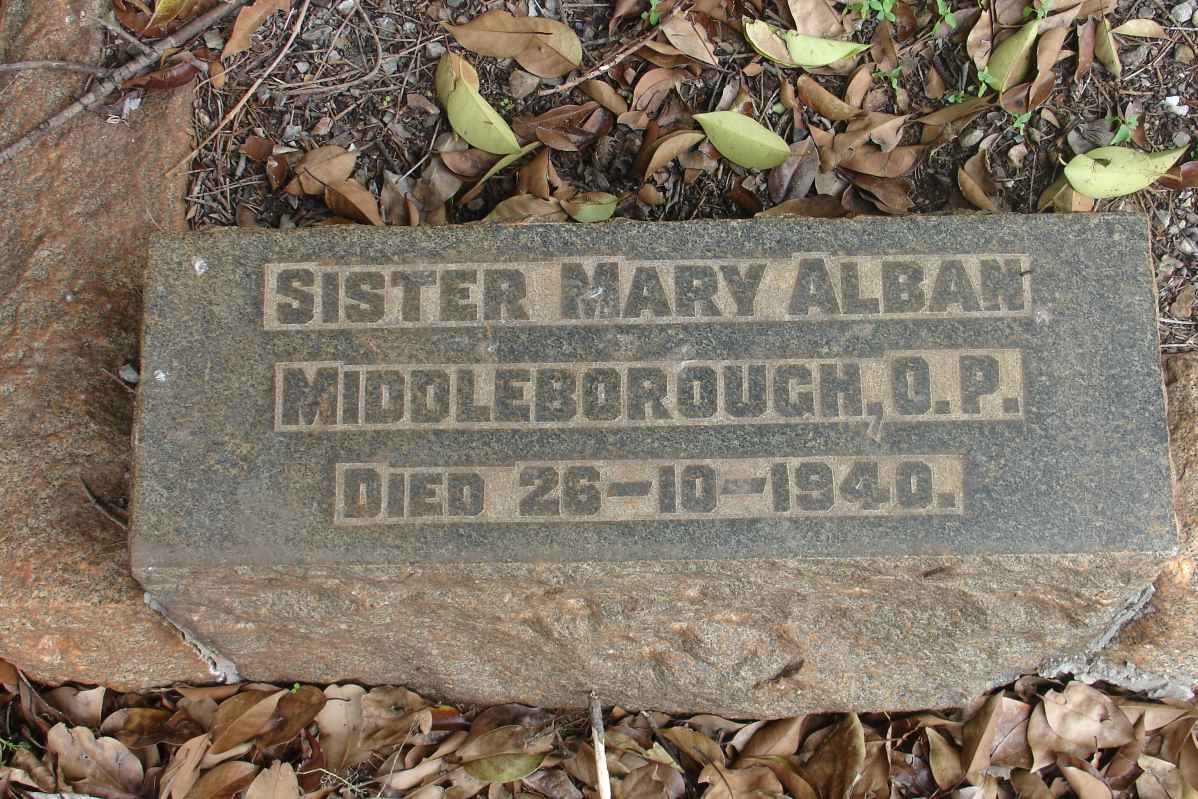 MIDDLEBOUROUGH Mary Alban -1940
