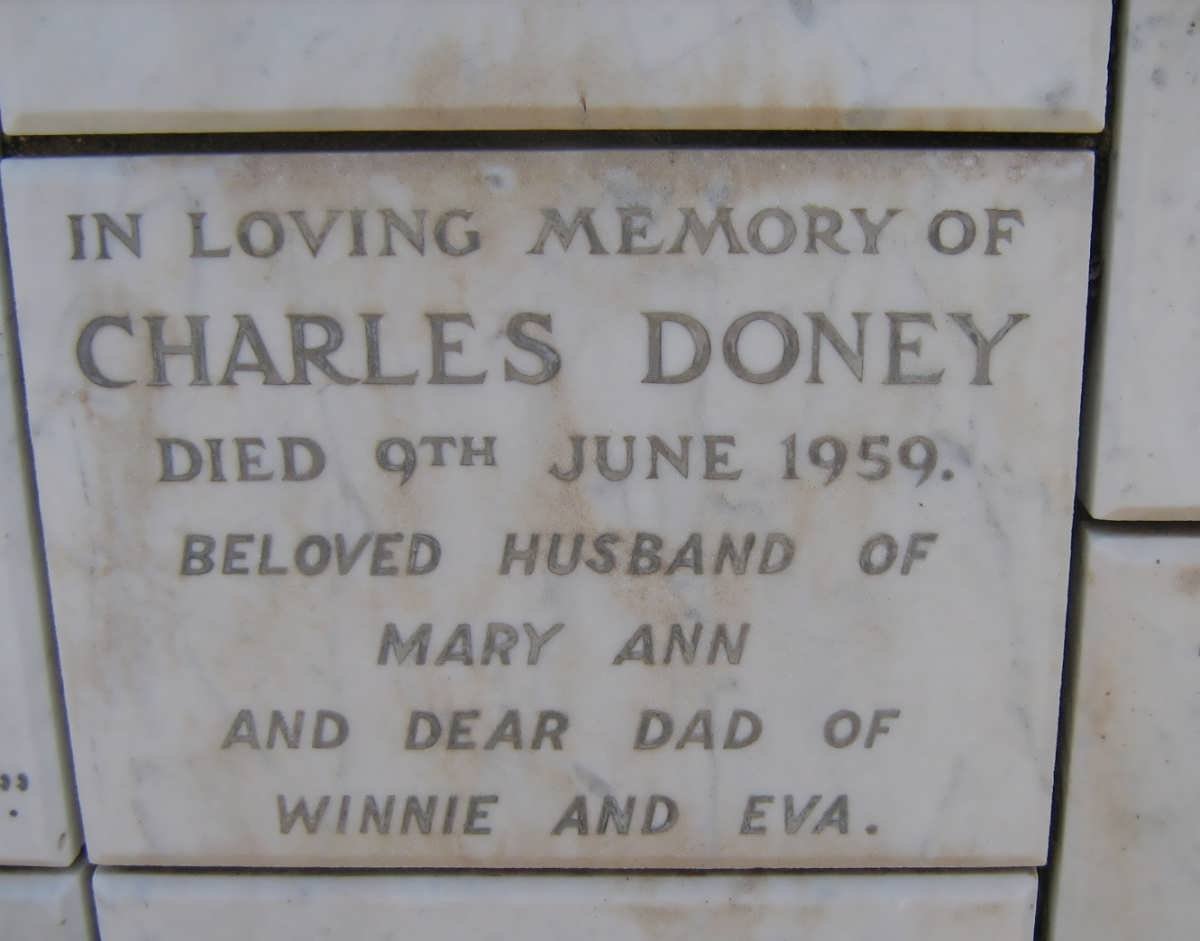 DONEY Charles -1959
