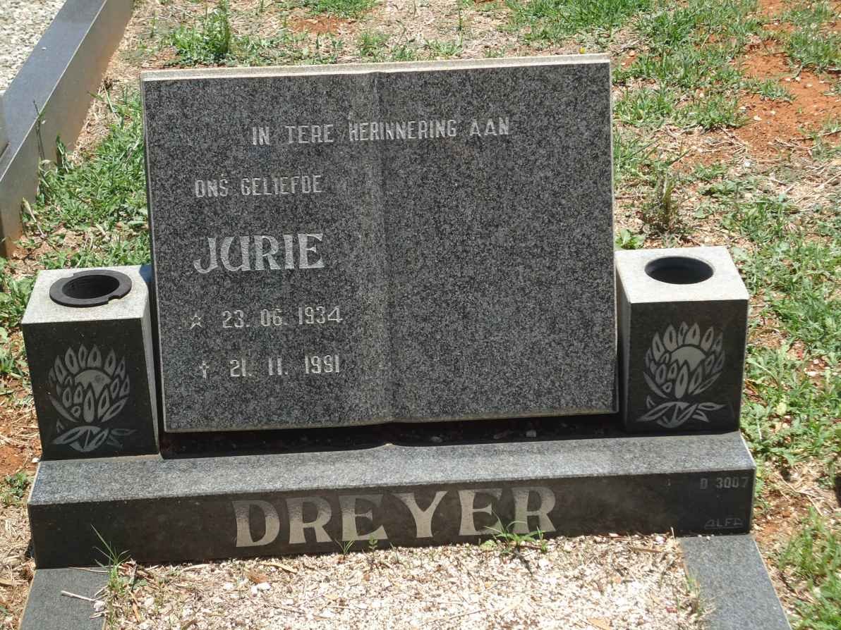 DREYER Jurie 1934-1991