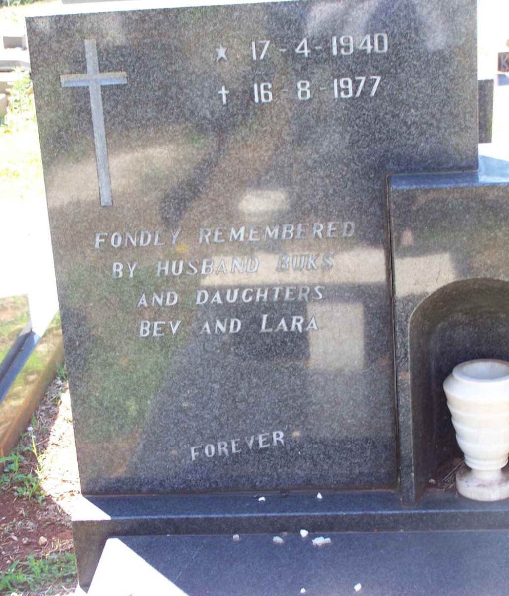 EMMER Joyce Ann 1940-1977