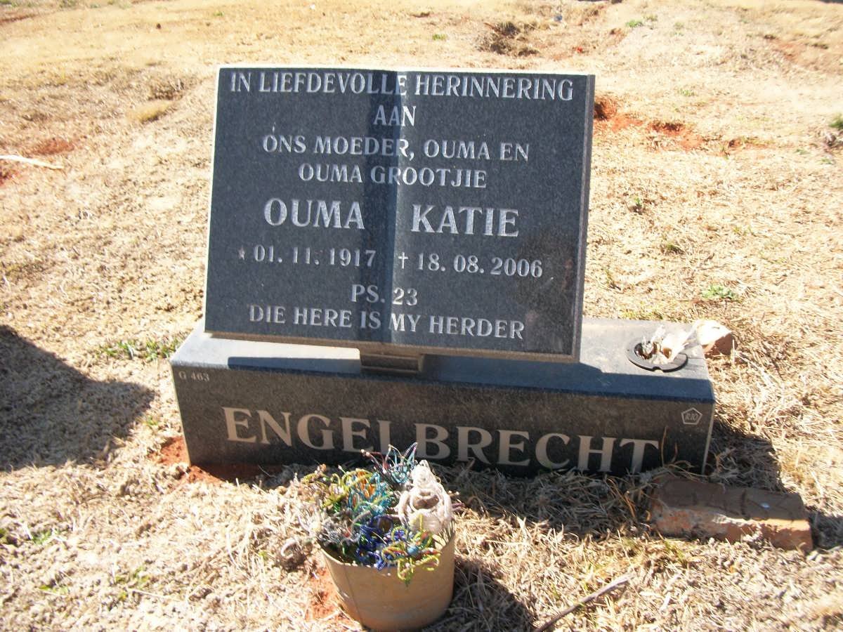 ENGELBRECHT Katie 1917-2006