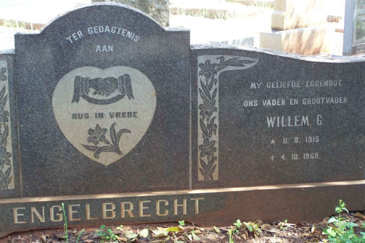 ENGELBRECHT Willem G. 1915-1969