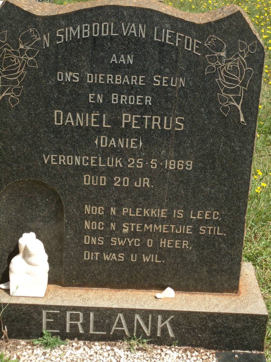 ERLANK Daniël Petrus -1969