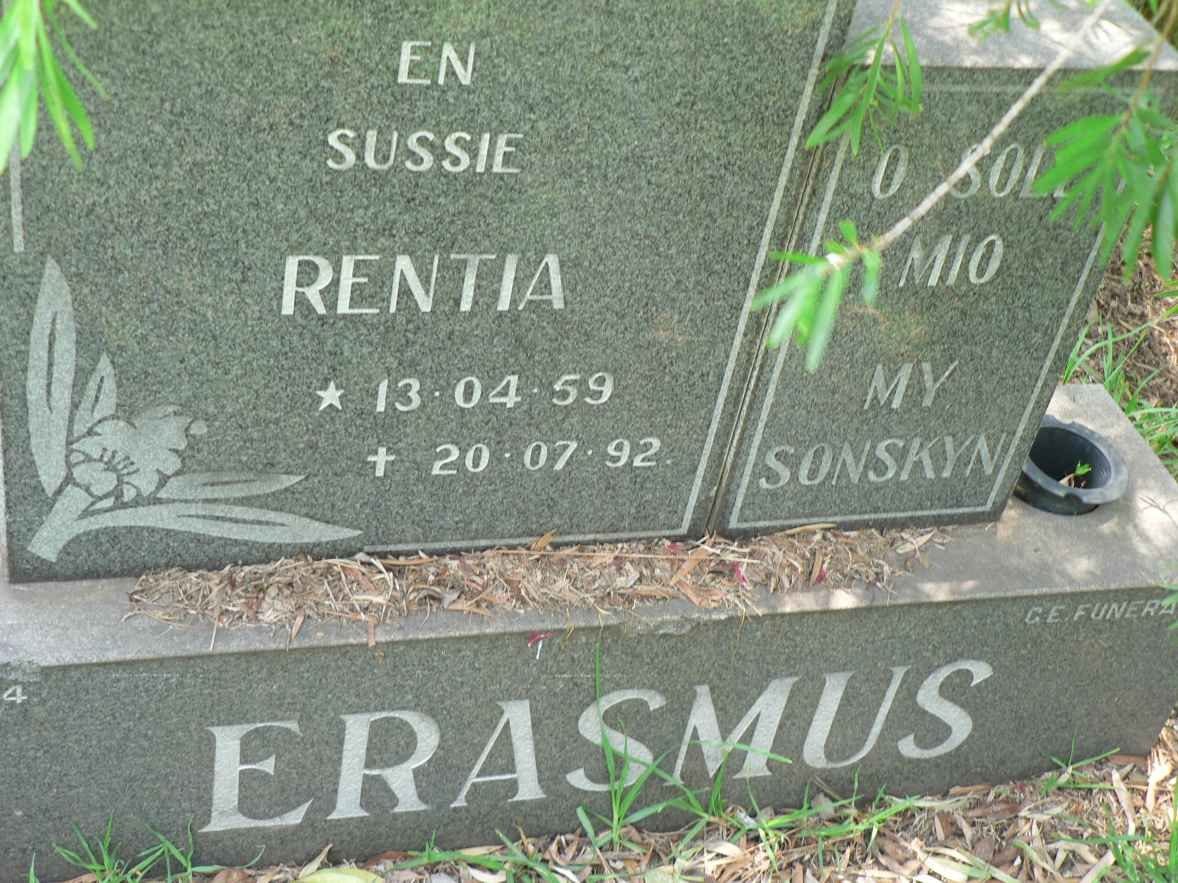 ERASMUS Rentia 1959-1992