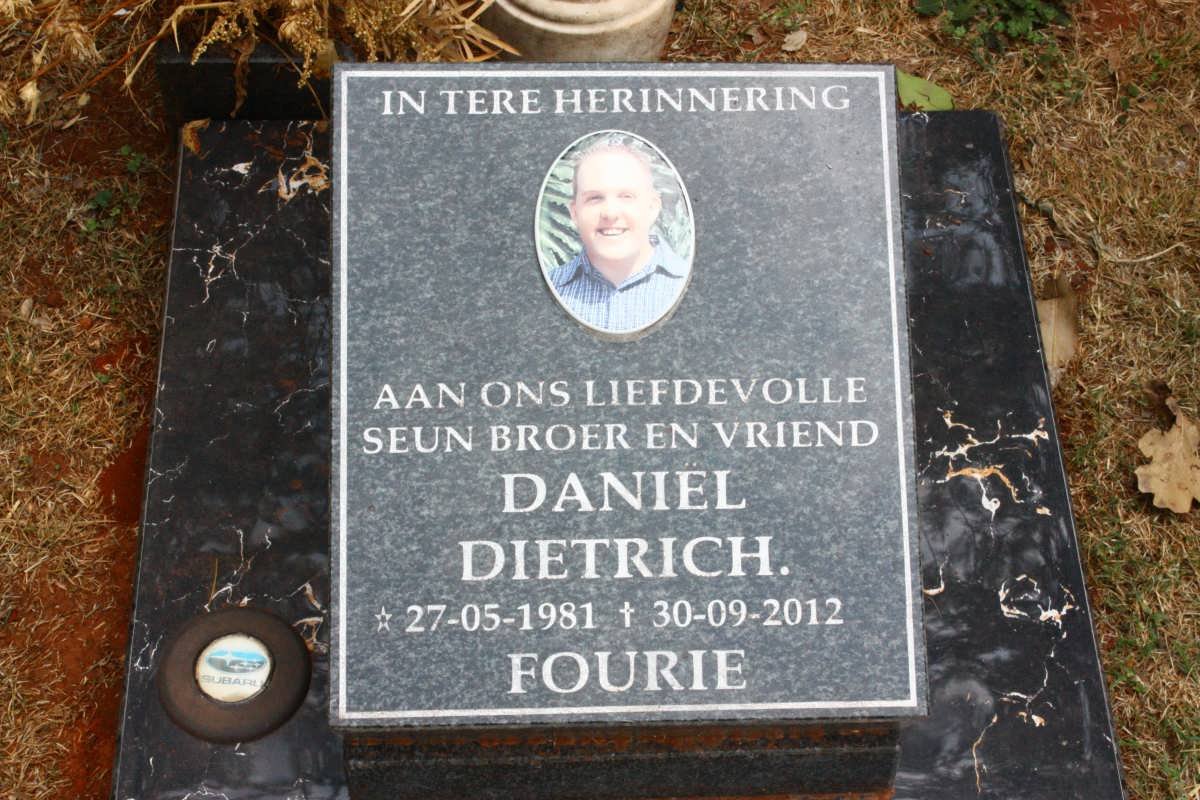 FOURIE Daniel Dietrich 1981-2012