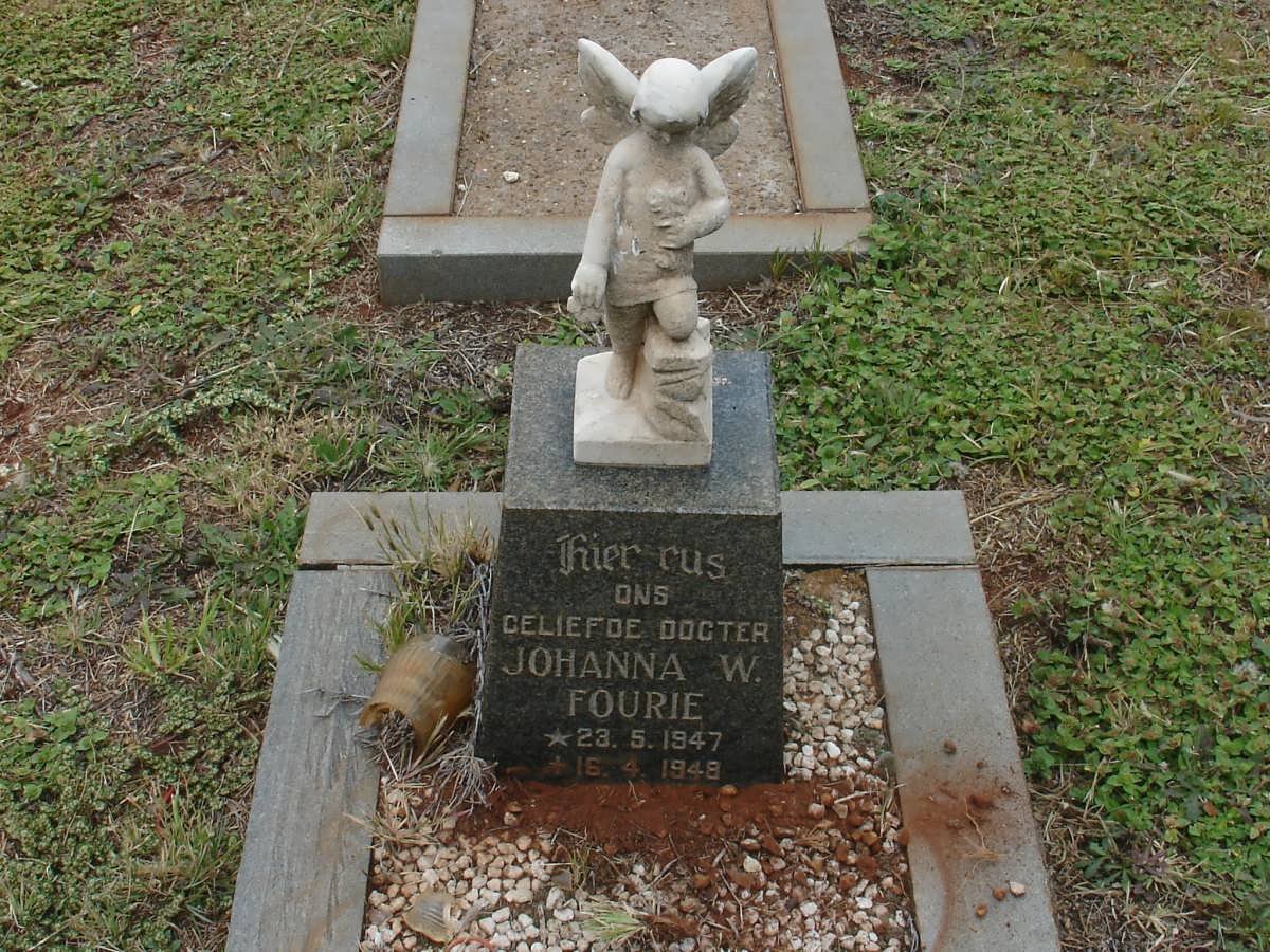 FOURIE Johanna W. 1947-1948