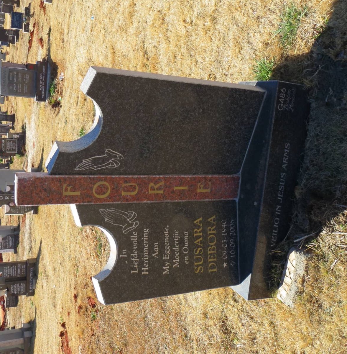 FOURIE Susara Debora 1940-2006