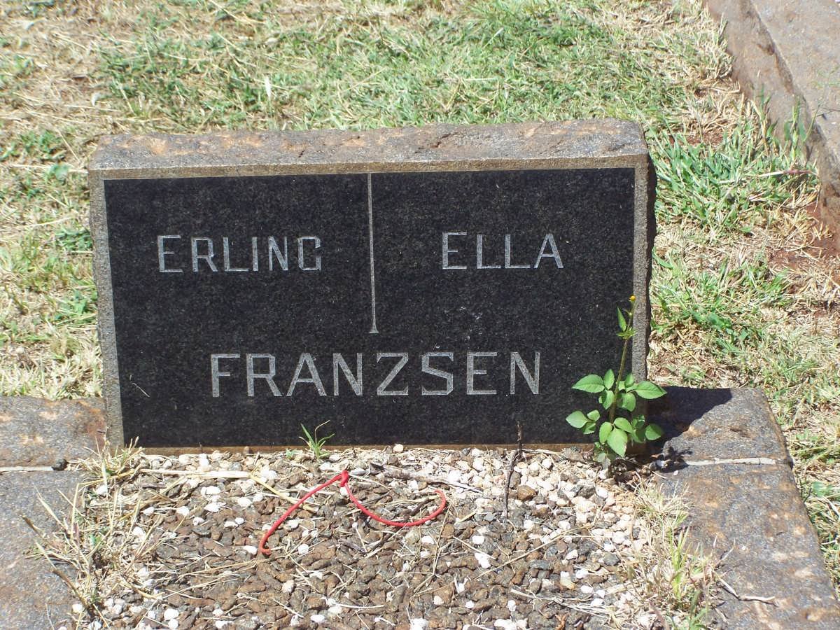 FRANZSEN Erling &amp; Ella