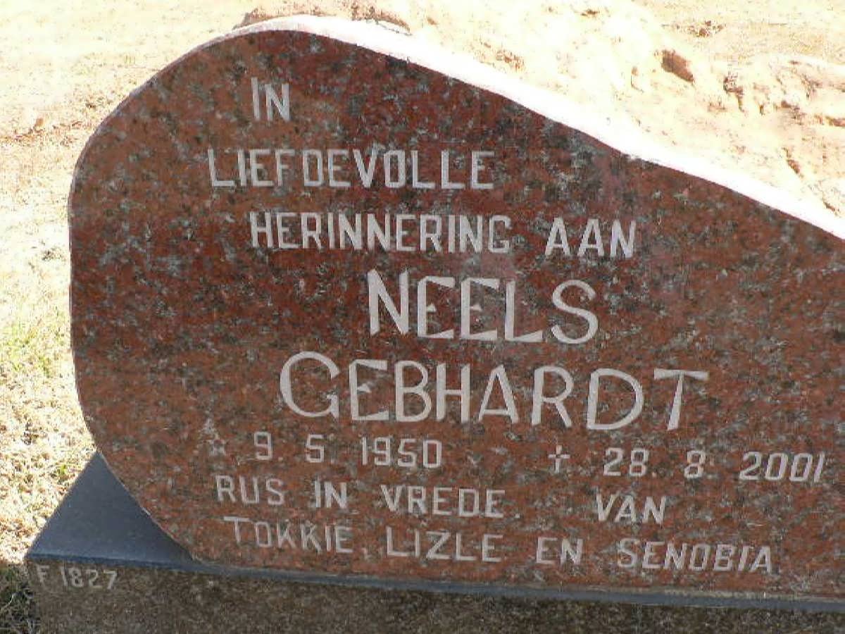 GEBHARDT Neels 1950-2001