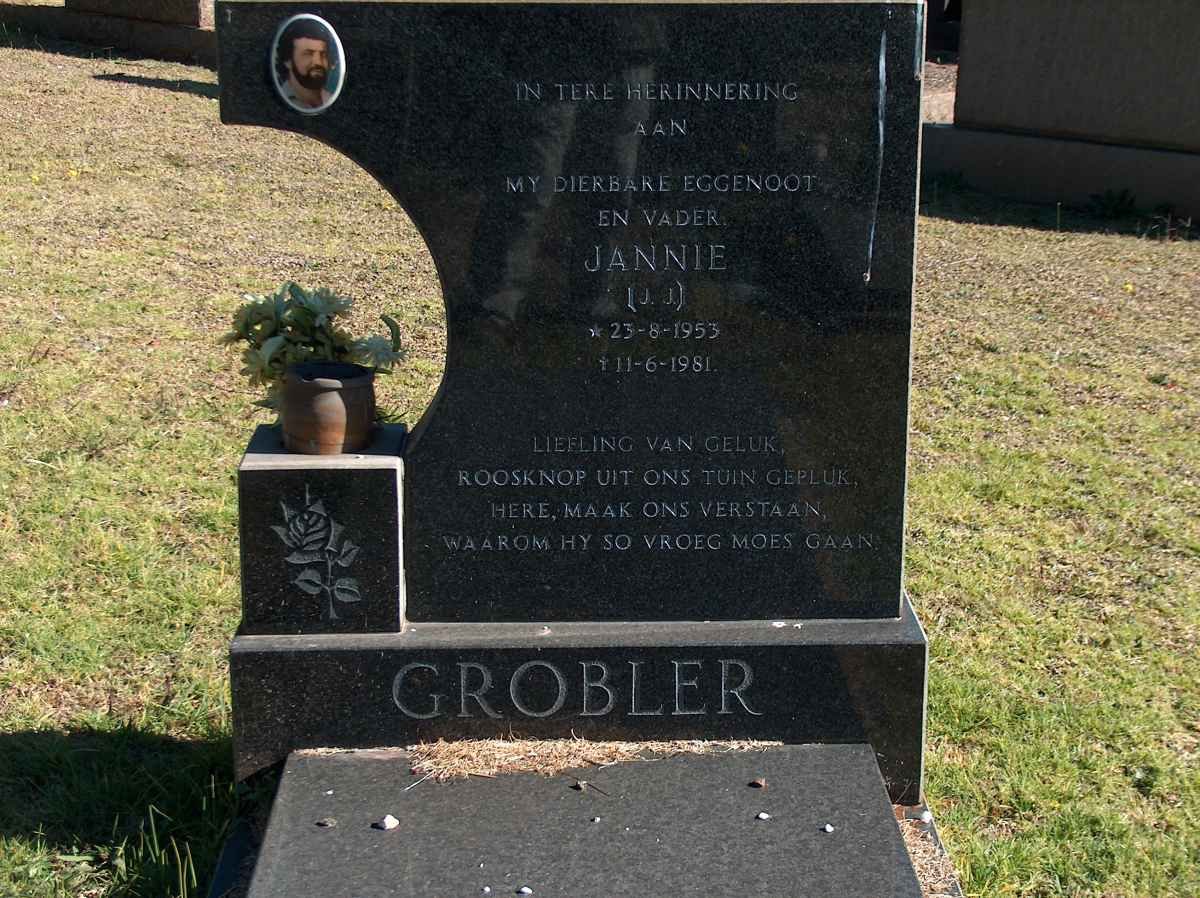 GROBLER J.J. 1953-1981