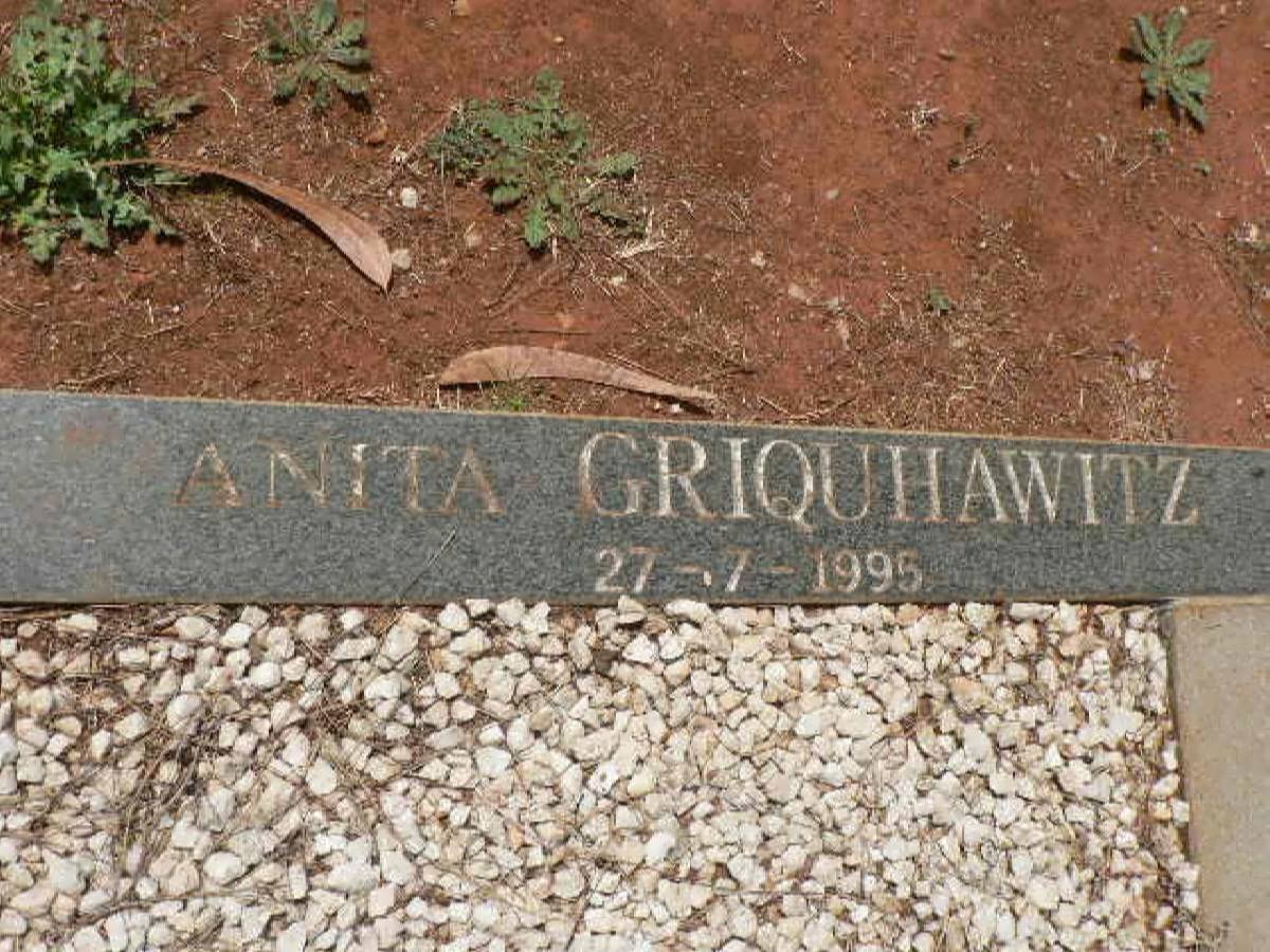 GRIQUHAWITZ Anita -1995