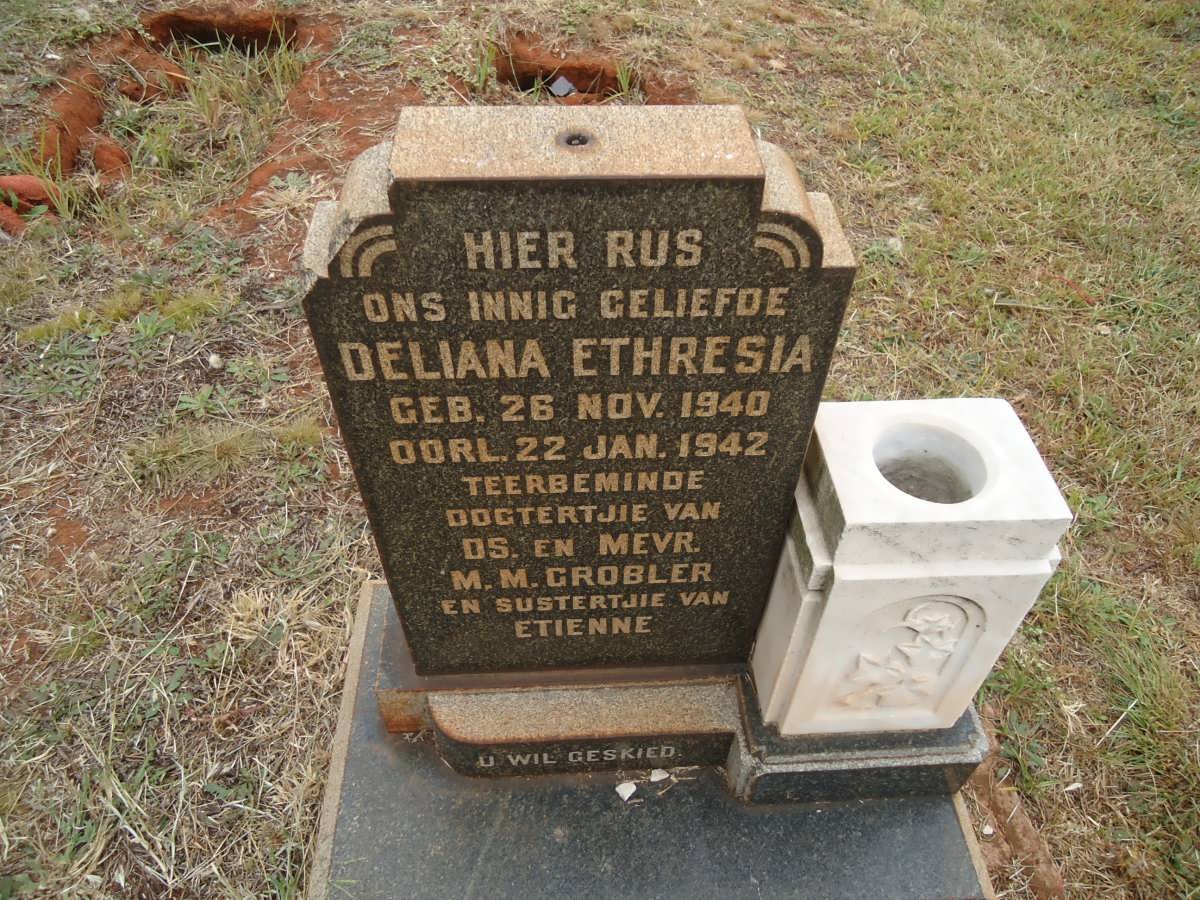 GROBLER Deliana Ethresia 1940-1942