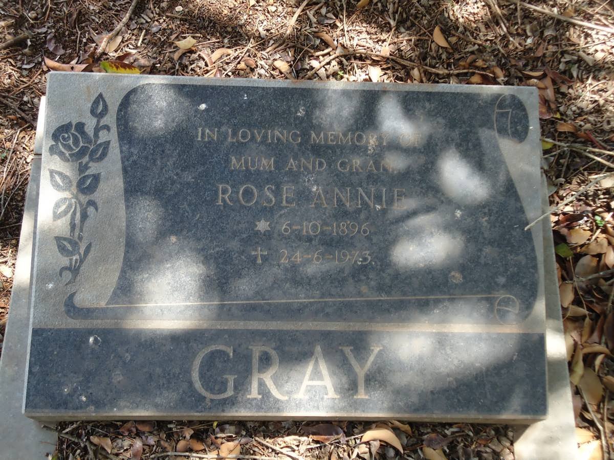 GRAY Rose Annie 1896-1973