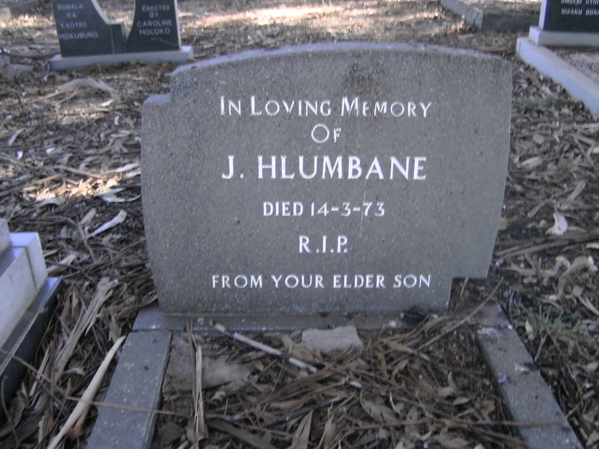 HLUMBANE J. -1973