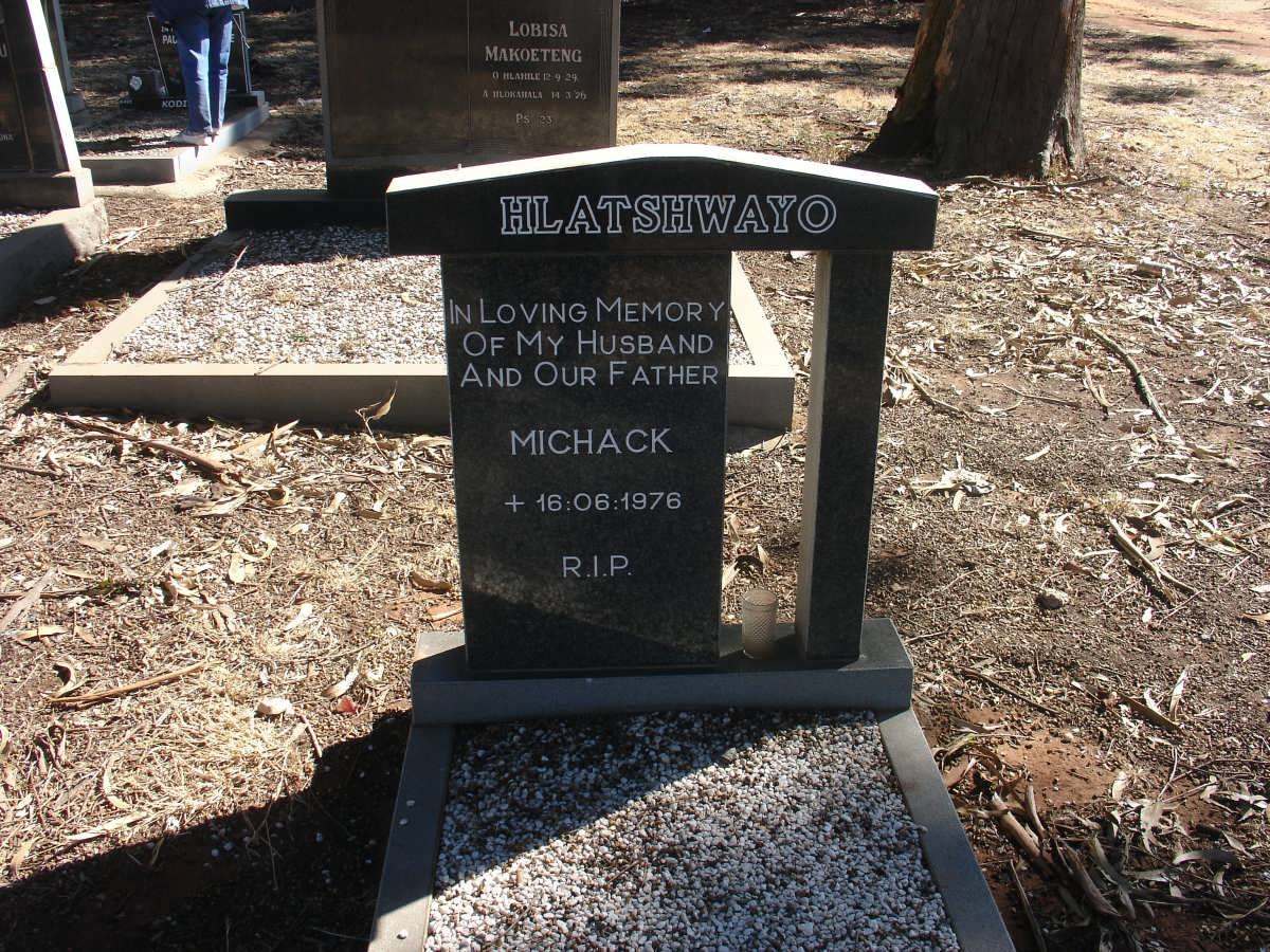 HLATSHWAYO Michack -1976