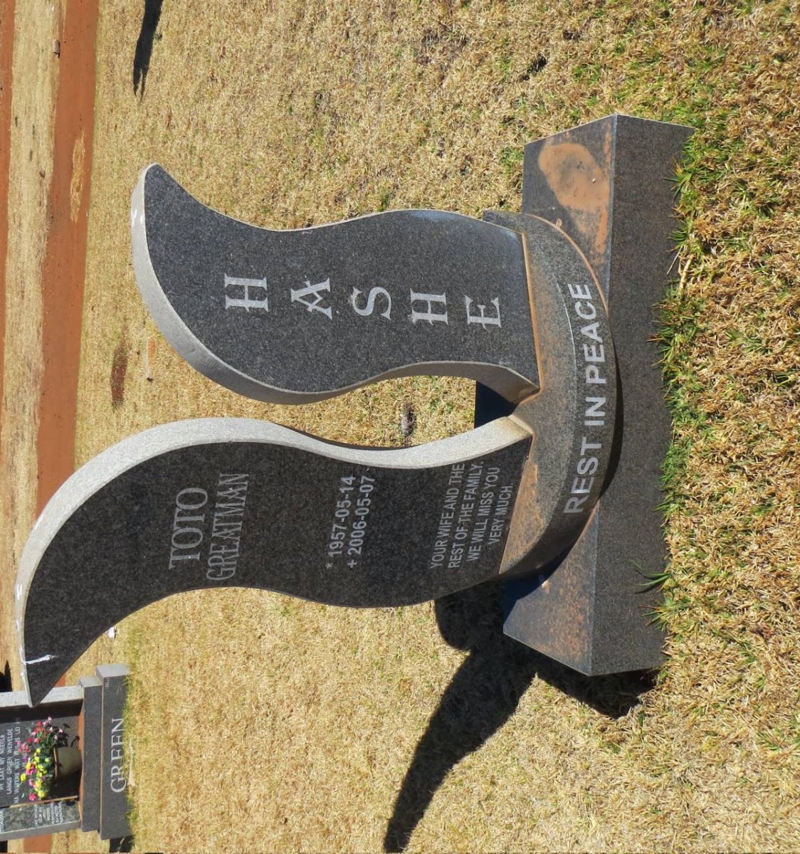 HASHE Toto Greatman 1957-2006