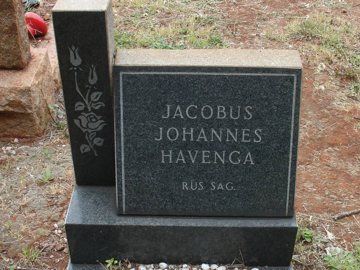 HAVENGA Jacobus Johannes