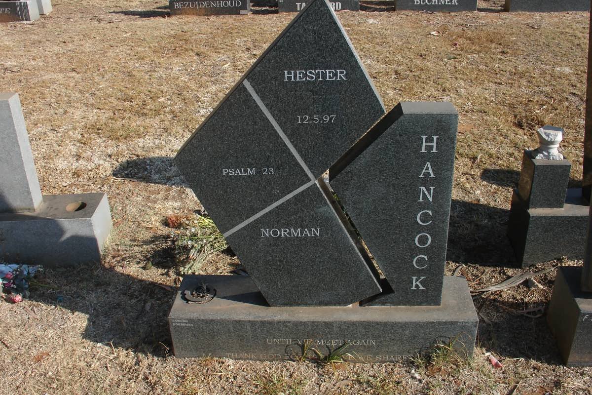 HANCOCK Norman &amp; Hester -1997