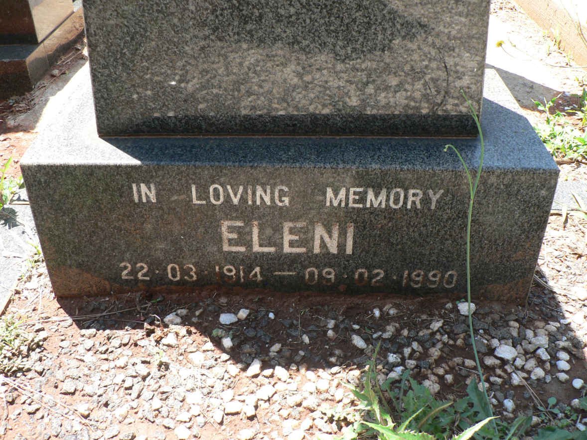HARALAMBOUS Eleni 1914-1990