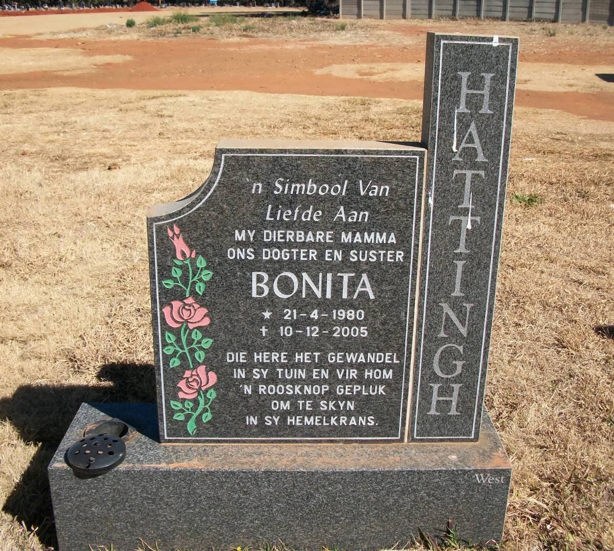 HATTINGH Bonita 1980-2005