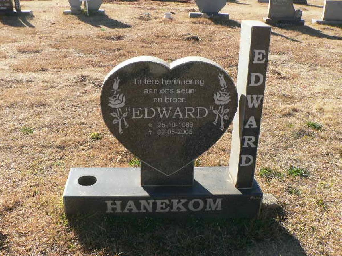 HANEKOM Edward 1980-2005