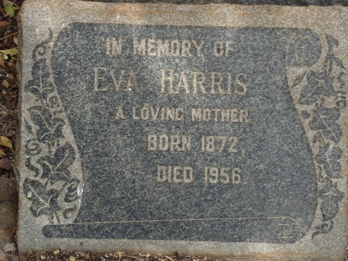 HARRIS Eva 1872-1956