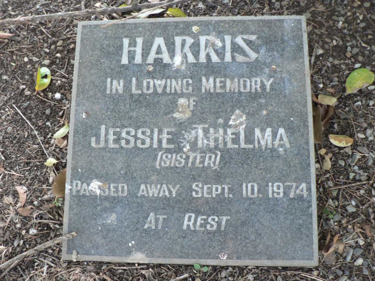 HARRIS Jessie Thelma -1974