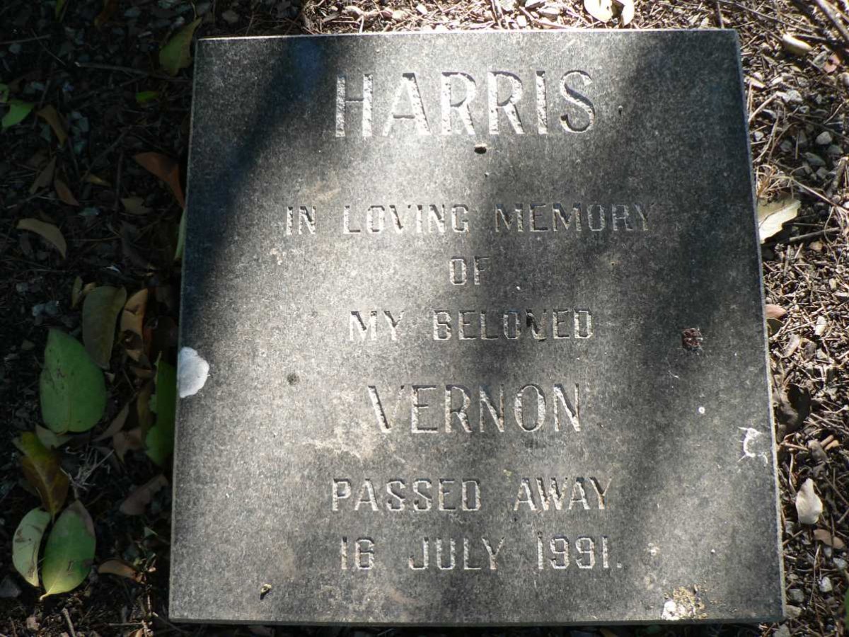 HARRIS Vernon -1991