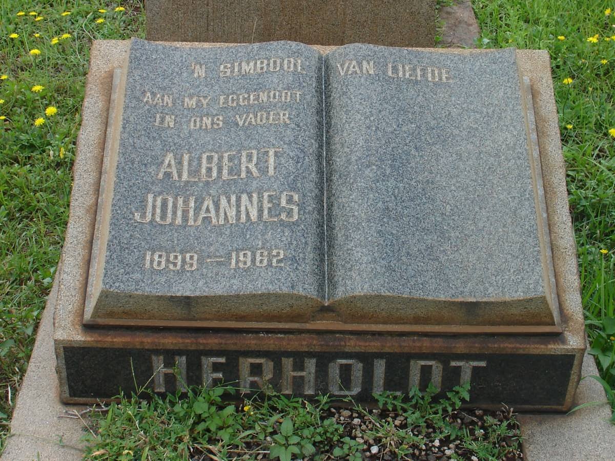 HERHOLDT Albert Johannes 1899-1962