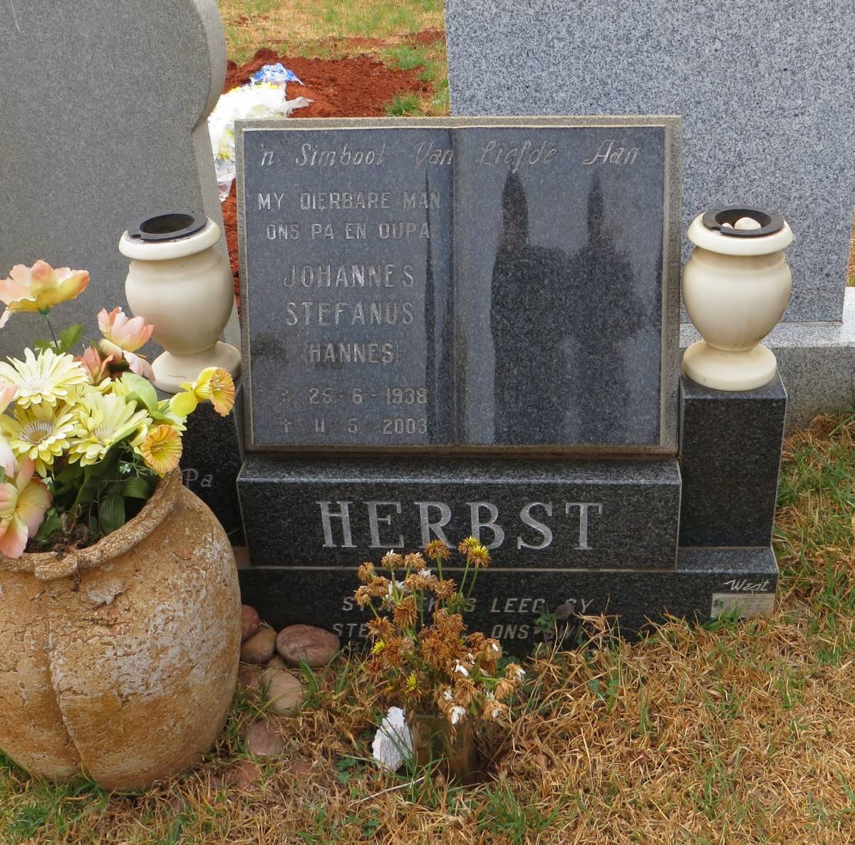HERBST Johannes Stefanus 1938-2003