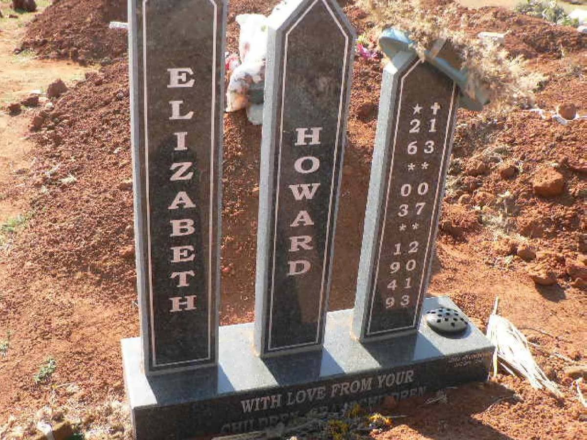 HOWARD Elizabeth 1949-2013