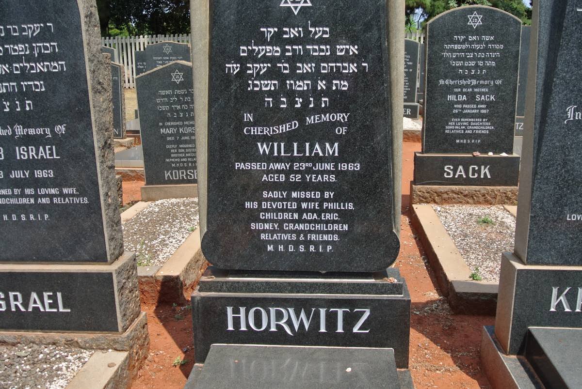 HORWITZ William -1963