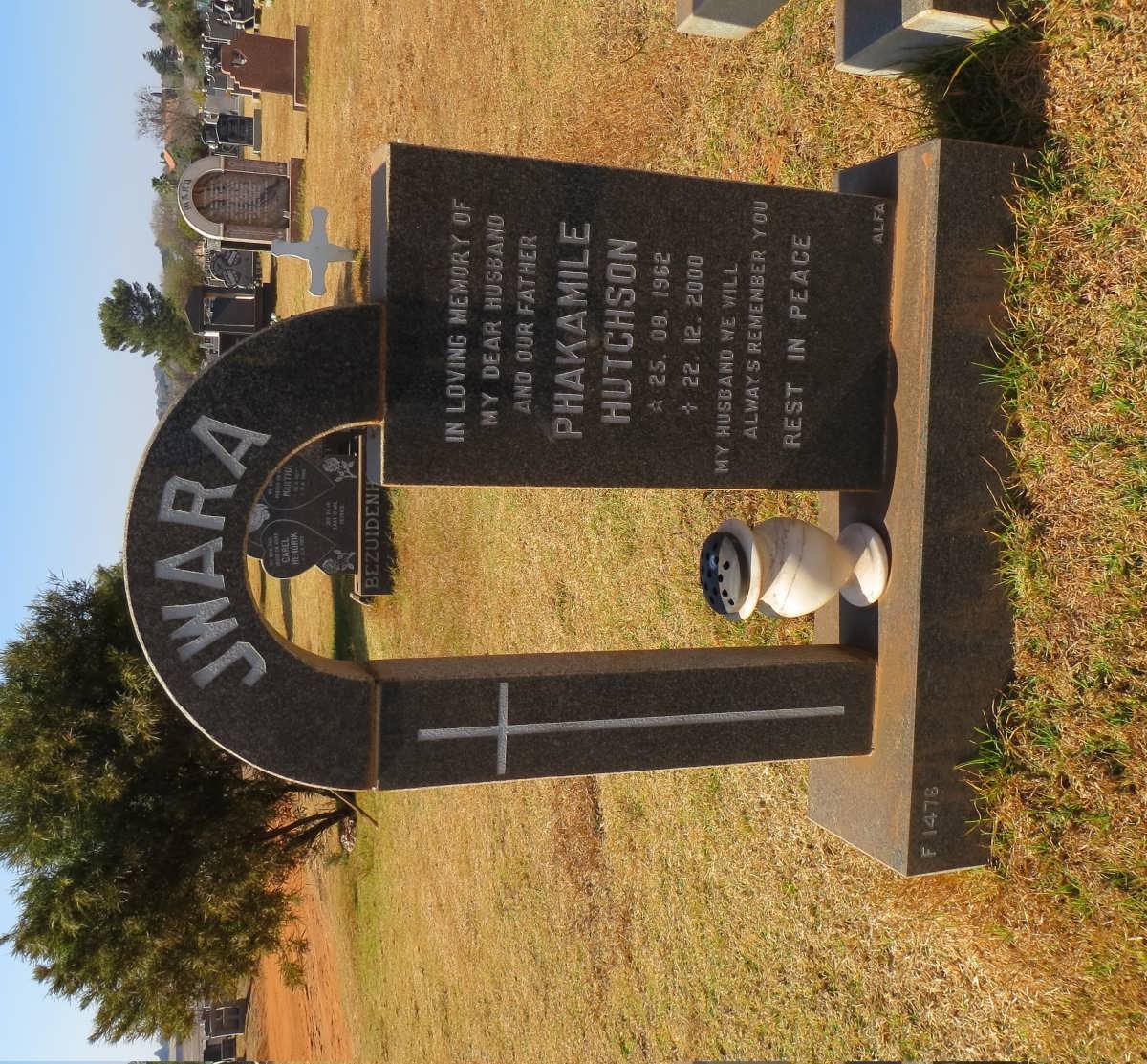 JWARA Phakamile Hutchson 1962-2000