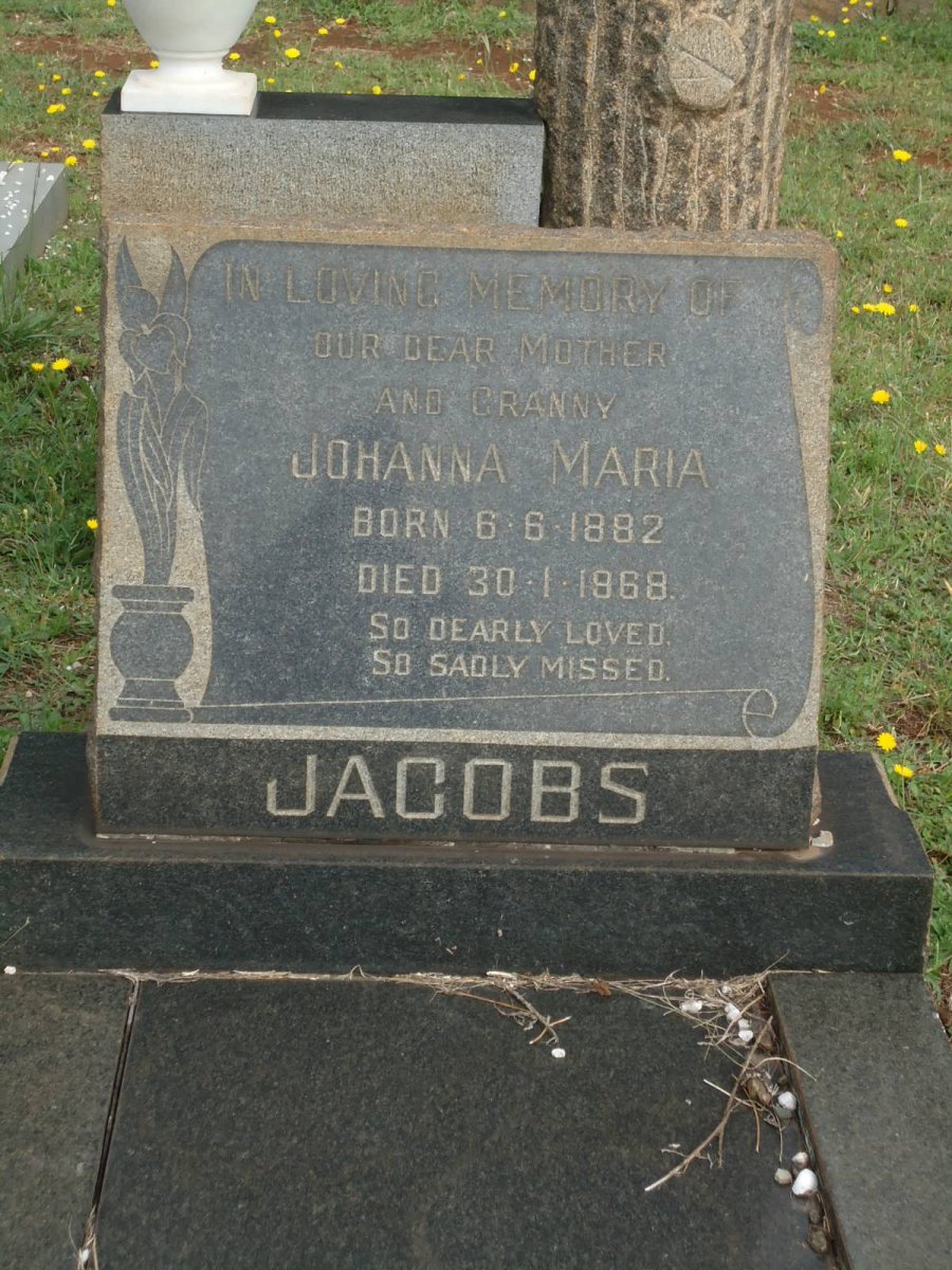 JACOBS Johanna Maria 1882-1968