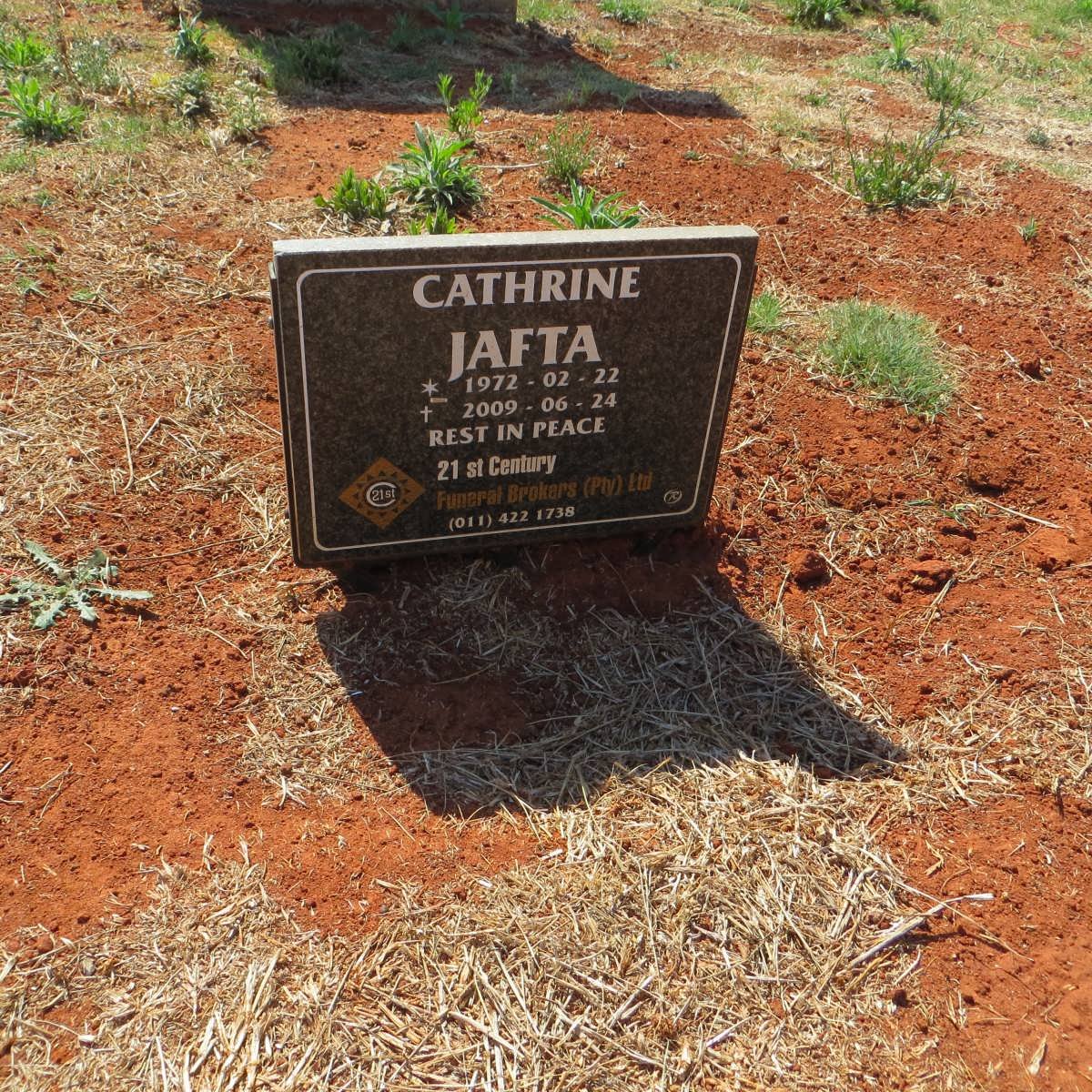 JAFTA Cathrine 1972-2009