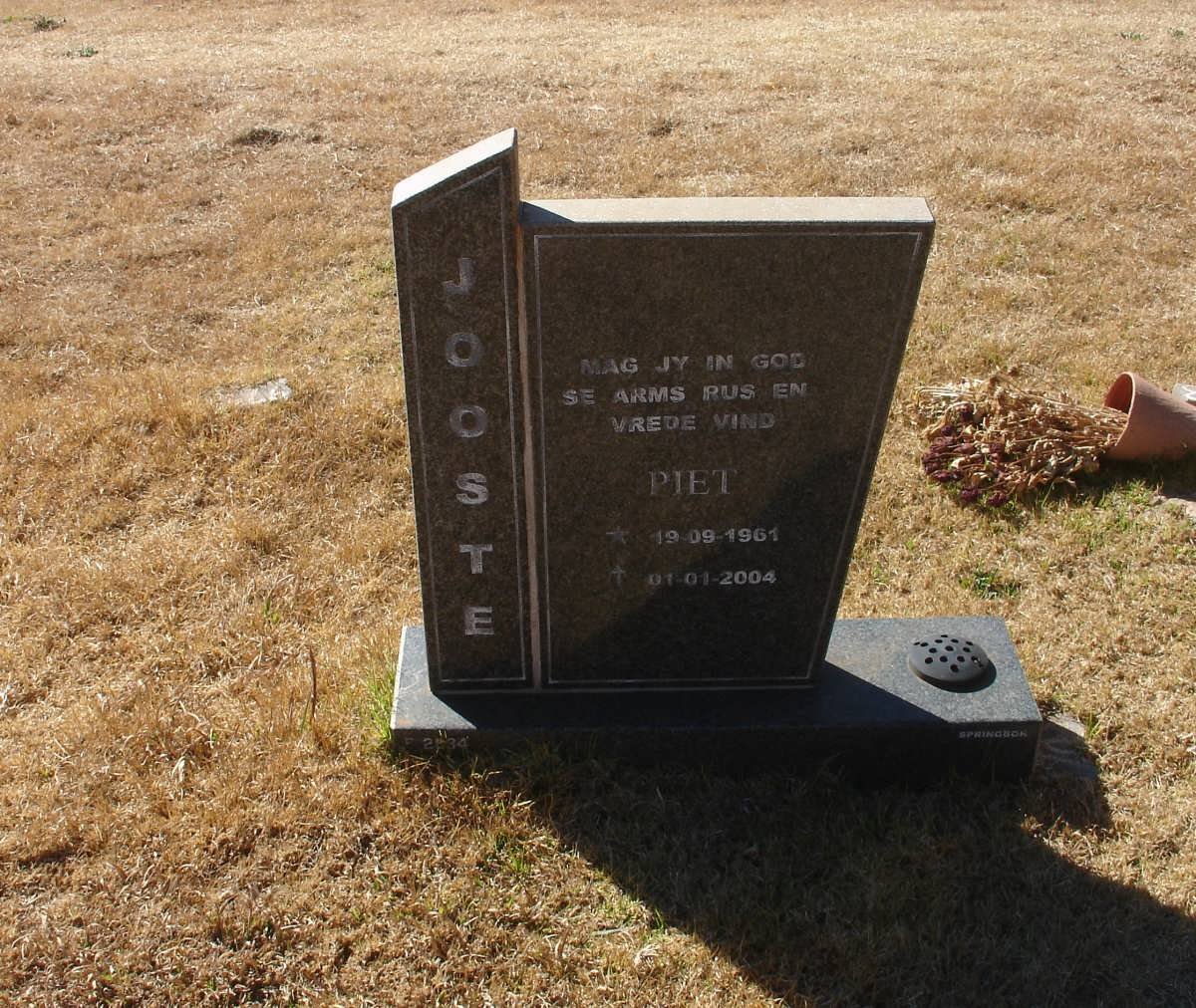 JOOSTE Piet 1961-2004